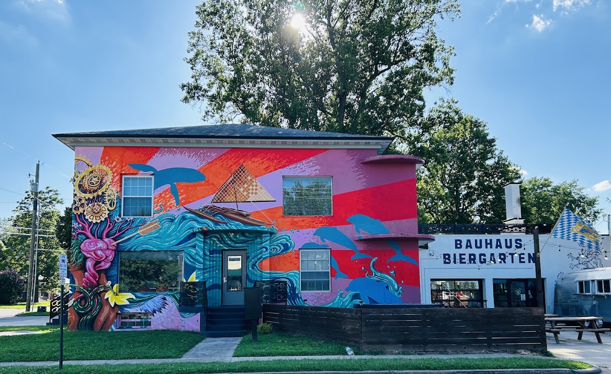 Bauhaus Biergarten