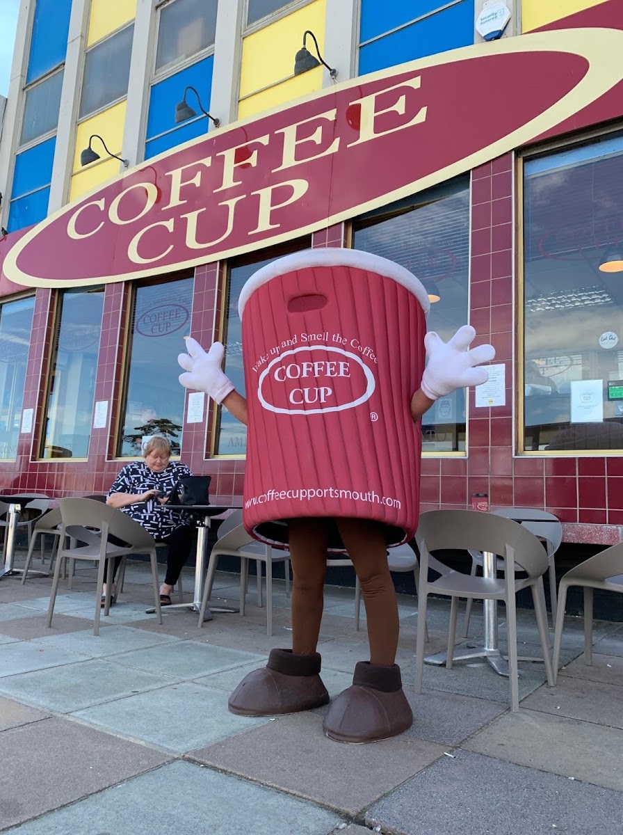 Coffee Cup Clarence Pier