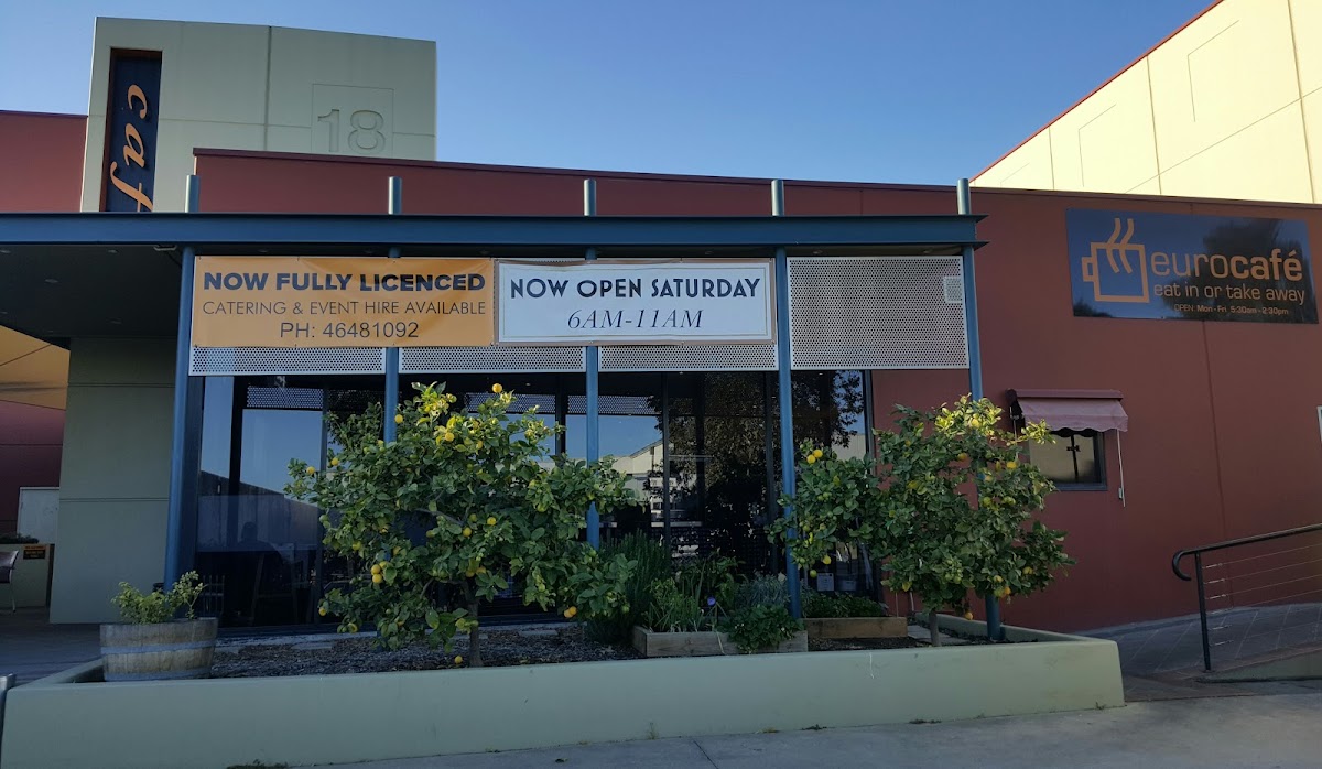 Euro Cafe On Anzac Avenue.