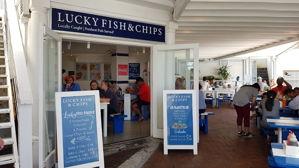 Lucky Fish & Chips Muizenberg