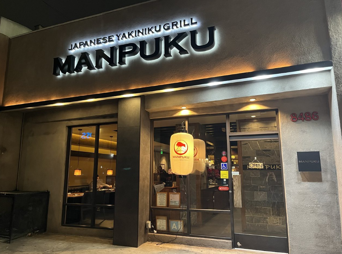 Manpuku Japanese Bbq West Hollywood