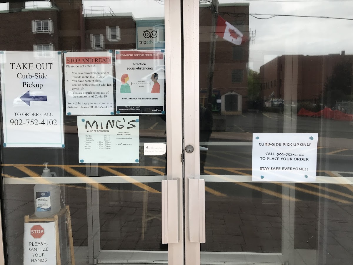 Ming's Restaurant Ns B2H 2R2