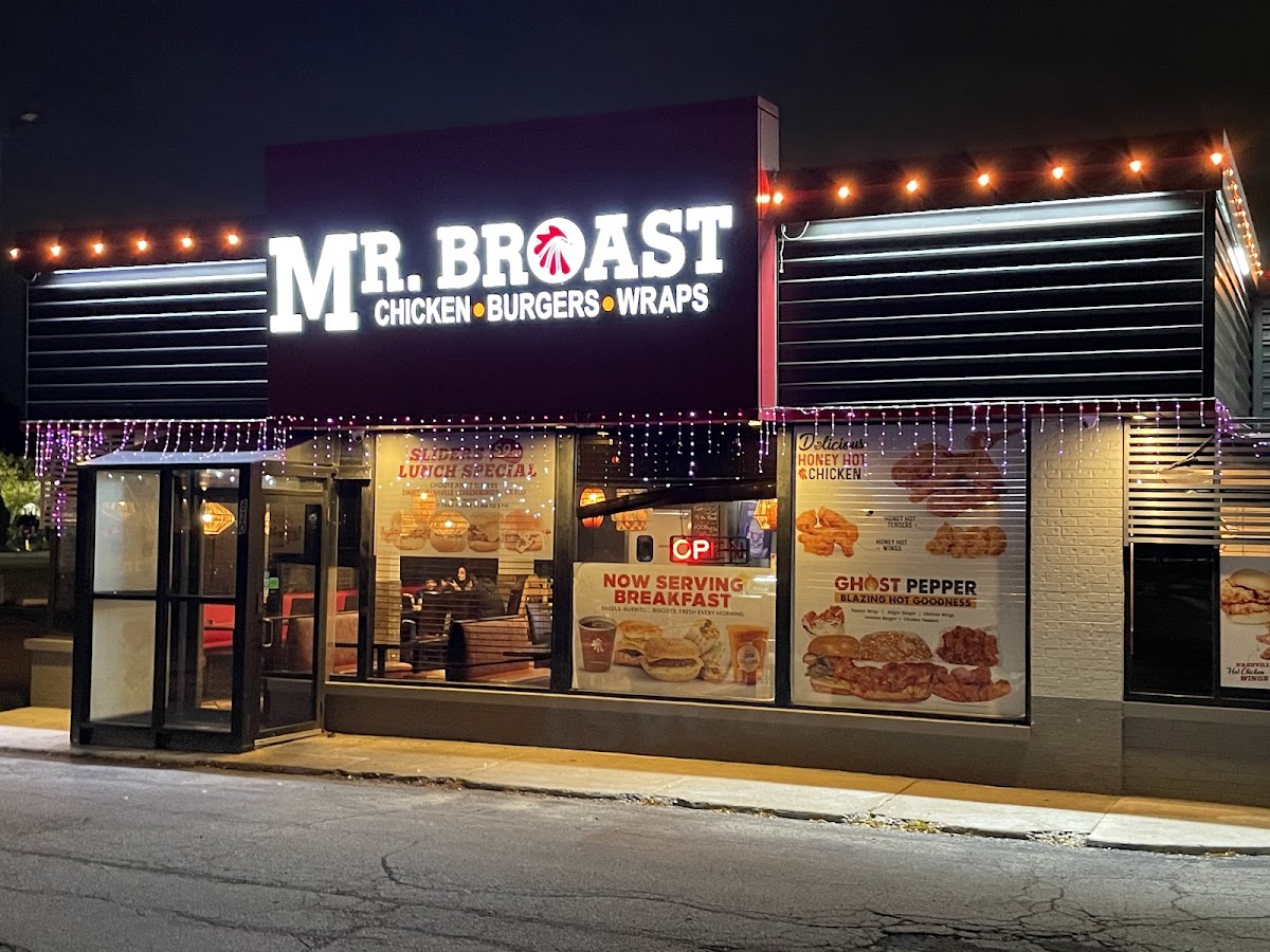 Mr Broast Lombard 'home Of The Zinger Burger'