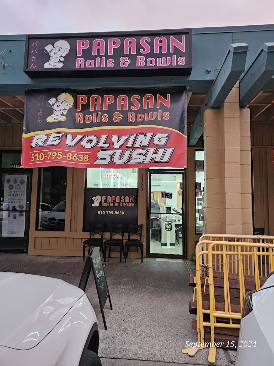 Papasan Rolls And Bowls Revolving Sushi Restaurant