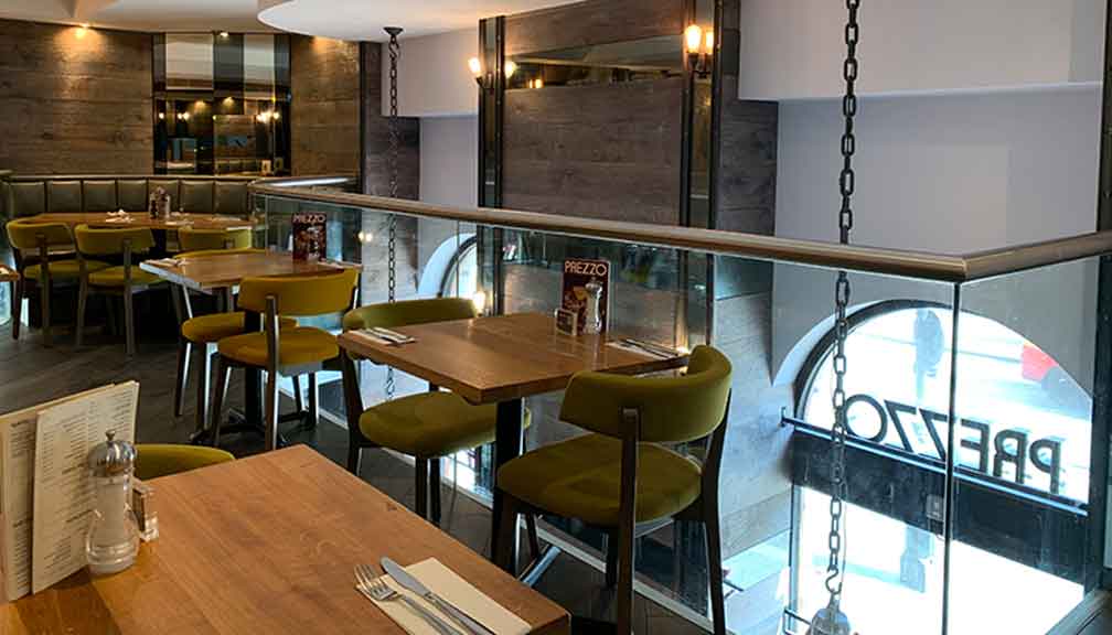 Prezzo Italian Restaurant London St Martins Lane