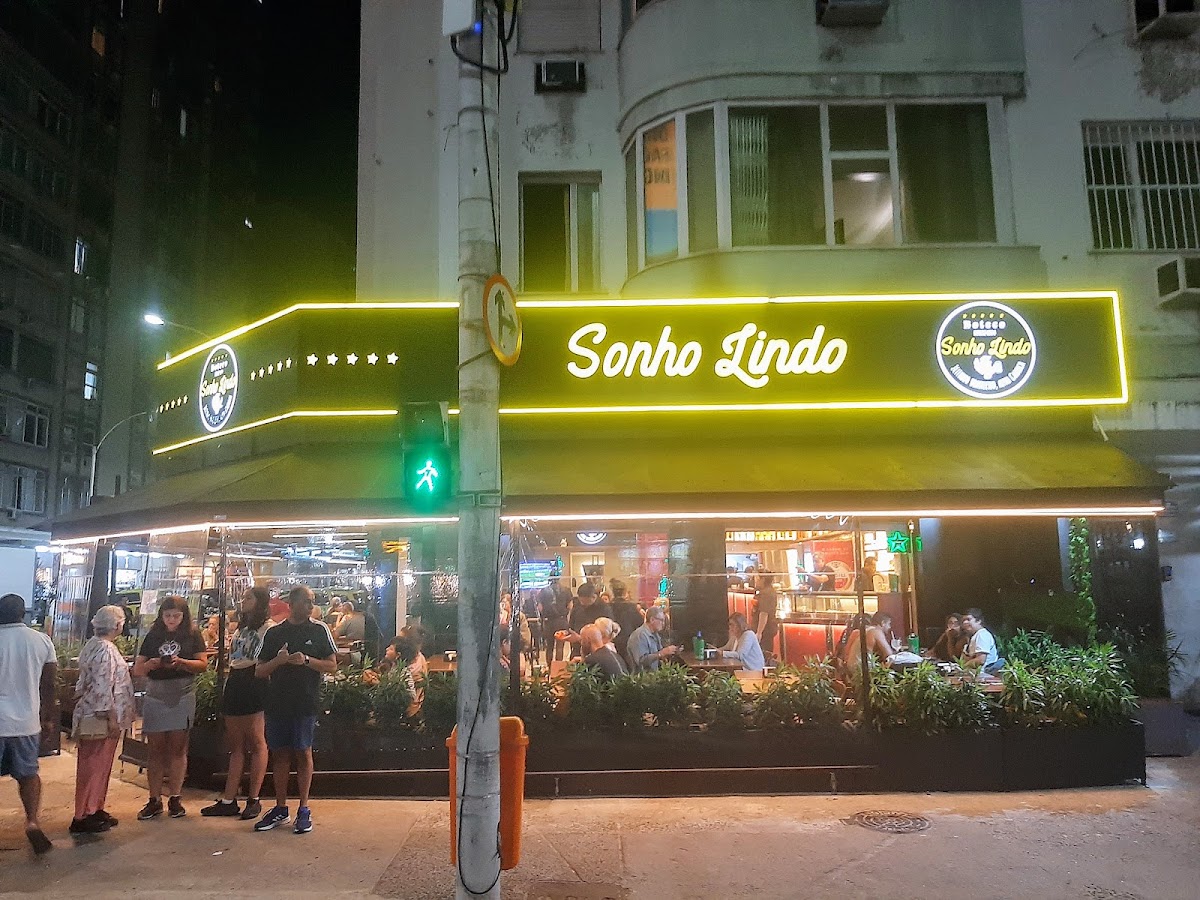 Sonho Lindo Copacabana Boteco Bar E Restaurante No Leme