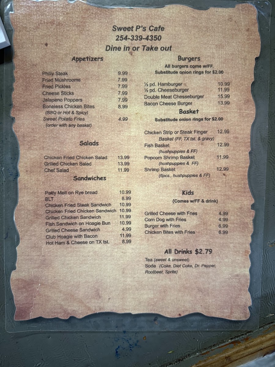 Sweet P’S Cafe