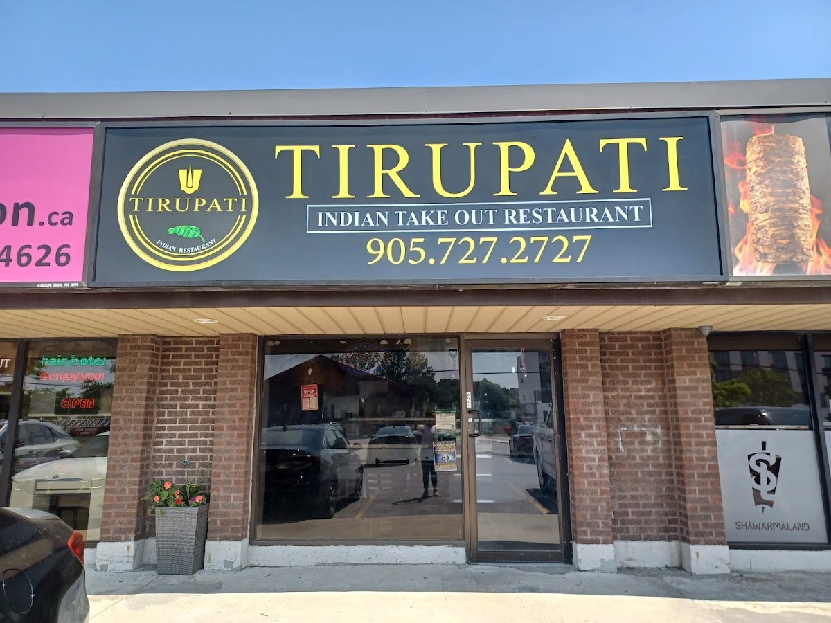 Tirupati Indian Takeout Restaurant