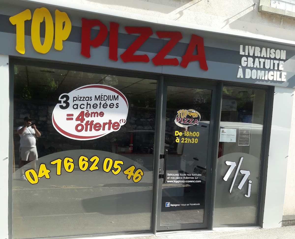 Top Pizza - Livraison À Domicile Gratuite